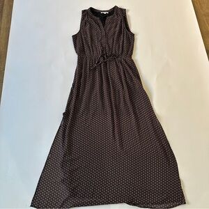 DR2 Sleeveless Patterned Maxi Dress